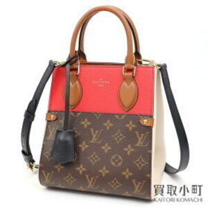 Louis Vuitton Fold Tote Cerise Red Creme Noir Black Calfskin crossbody bag